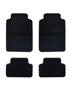 Universal rubber car mat, model AV-K-14.3.189 BLACK