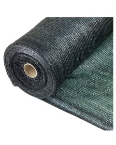 Rrjetë për hije, Frangisole 90, 4x100 m, 79g/m2, densitet i lartë, mbrojtje 90%, ngjyra jeshile