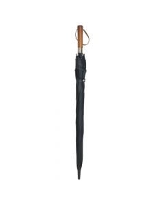Cader for men, 95cm, black color, wooden handle, straight tail