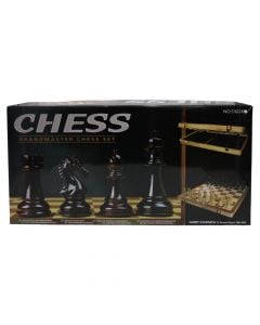 Chess board, LUX, 56x60cm, wooden material