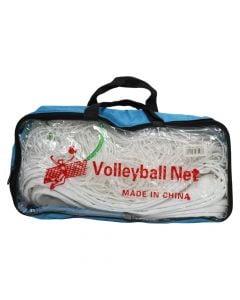 Volleyball net, 9m x 1.5m x 5mm, white color