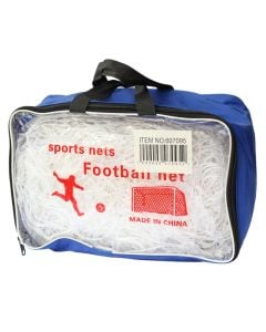 Rrjete per porte futbolli, 5.5m X 2.5m X 3mm, ngjyre e bardhe
