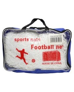 Rrjete per porte futbolli, 5.5mx2.5m x6mm, ngjyre e bardhe