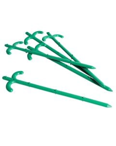 Grepa per fiksimin e rrjetave ne toke, Videx, 25 cm, 10 cope, jeshile e hapur