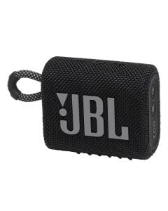 Wireless spreaker, JBL, GO 3, 5 h of music, IP67, black color