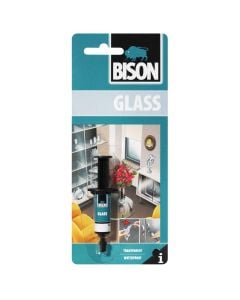 Adhesive for glass, Bison, 2 ml, transparent