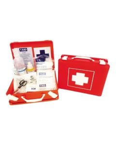 First aid kit for construction site, 16 units, for 3 workers