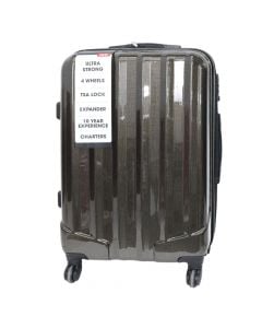 Travel suitcase, Swisstourister, 28x42x65cm, black color