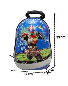 Children's travel suitcase, Marvel, polypropylene, 13", W12 x D25 x H33 cm, with design