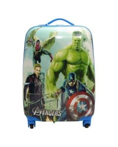 Valixhe udhëtimi për fëmijë, Marvel, polipropilen, 16", W20 x D20 x H45 cm, me dizenjo