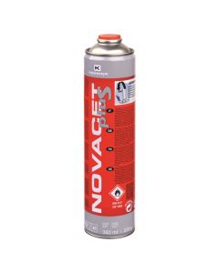 Gas cylinder, Kemper, Butane 65%, Propane 10%, Propadiene 25%, 380 ml, 2200 °C