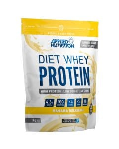 Proteine dietike, Applied Nutrition, Iso Whey, 1 kg, banane milkshake