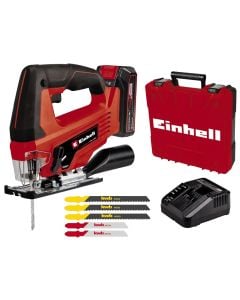 Cordless chainsaw, Einhell, TC-JS 18 Li (1x2.5 Ah), max 70 mm wood