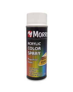 Color Spray, High Gloss Signal White, Morris 400Ml - Ral 9003