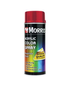 Color Spray, High Gloss Ruby Red, Morris 400Ml - Ral 3003