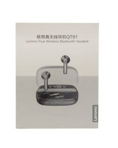 Wireless headphones, Lenovo, True Wireless Bluetooth QT81, HD sound, Bluetooth 5.0, 40mAhx1200mAh