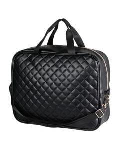 Travel bag, Lauren, 34x12x27cm, black color