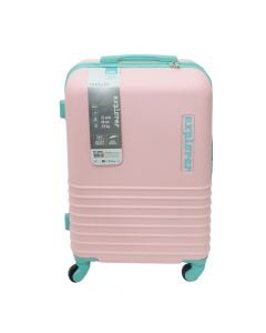 Travel suitcase, ProWorld, 40 x 25 x 62 cm, ABS, pink color