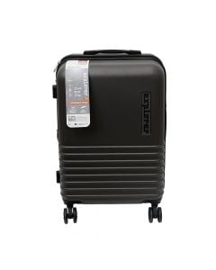 Travel suitcase, Exlporer, 43 x 26 x 62 cm, ABS, dark gray color