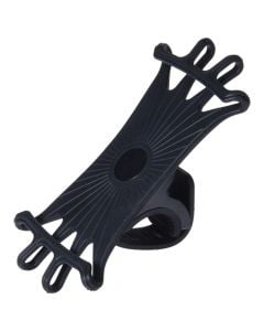 Mobile phone holder for bicycles, XQ, Max, 125x65cm, silicone, black color