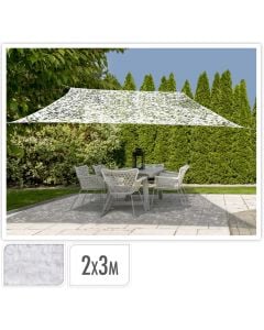 Awnings for verandas, Ambiance, 2x3m, polyester, gray color