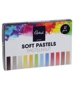 Set me pastel, Artist, 14,5 x 10 x 1 cm, 12pc