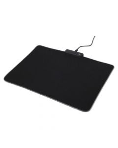 Mouse pad, 35X25cm, polyester, black color