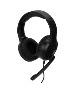 Headphones, Gaming, 21.5X18X10cm, 5V, 108dB, with cable, black color