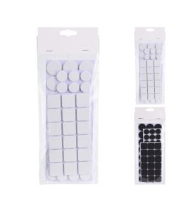 Caps for furniture legs, set 72pc