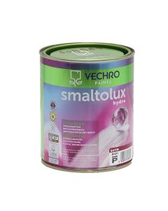 Ecological paint, Vechro, Smaltolux, P base, 0.75L, white, 11-13 m²/lt, dilution 10% water, 2-3 hours drying