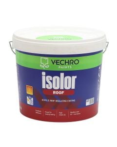 Izolues tarrace, Vechro, Isolor Roof, 9L, e bardhe, 9-15 m²/Lt, hollimi 5-10% uje, 2-3 ore tharje