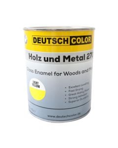 Oil paint (enamel), Holz und metal, 0.75L, light yellow
