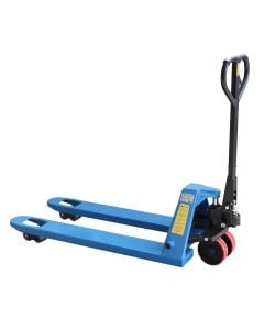 Pallet truck, 2.5 Ton, 540x1150, red polyurethane wheels, 180x50-80x70mm
