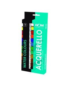 Set of watercolors, Dom, 12ml, 12pc