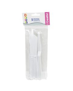 Set with spatula for sculptures, Dom, acrylic, 20cm, 5pc