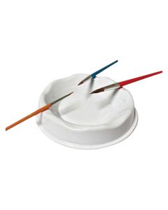 Dish for mixing paint, Dom, Ø13xH2.5cm, 4pc