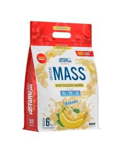Suplement per rritje mase, Applied Nutrition, 6 kg, Banana, proteine 22.9g/100g, 382kcal/100g