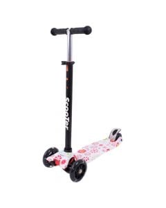 Scooter for children, Trotinet Flower, MG014, with design