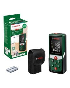 Metër lazer, Bosch, 40m, shkalla e gabimit +/- 2mm, 2 bateri AAA