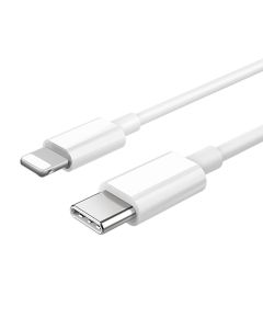 WUW charging plug, X188, Type C-Lightning, 27 W, 200 cm, white