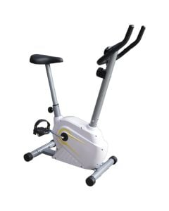 Fitness bike, Try&Do, LCD display, 8 resistance levels, maximum weight 110 kg, gray color