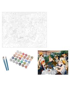 Set për ngjyrosje, Seurat, "Luncheon of the Boating Party", 40x50 cm, paint by number
