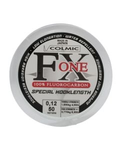 Filispanjë, Colmic, FX One, 100% Fluorocarbon, Water repellent, 50 m x 0.12 mm
