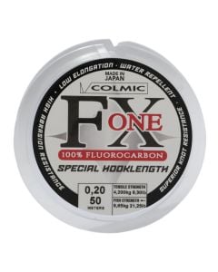 Filispanjë, Colmic, FX One, 100% Fluorocarbon, Water repellent, 50 m x 0.20 mm