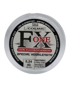 Filispanjë, Colmic, FX One, 100% Fluorocarbon, Water repellent, 40 m x 0.24 mm