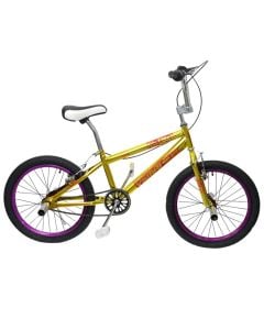 Biçikletë për fëmijë, BMX, 20", ngjyra gold