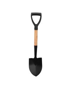 Lopatë kopshtarie, 18x22x68 cm, bisht druri