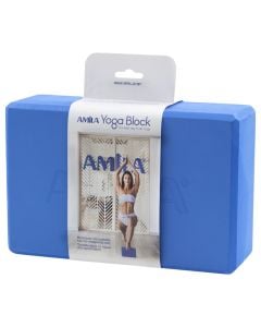 Yoga accessories, Amila, 7.5x14x23 cm, blue