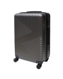 Valixhe udhëtimi, ABS, 24", ngjyrë gri e errët