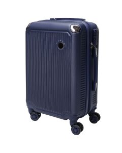 Valixhe udhëtimi, ABS, 20", ngjyrë blu e errët